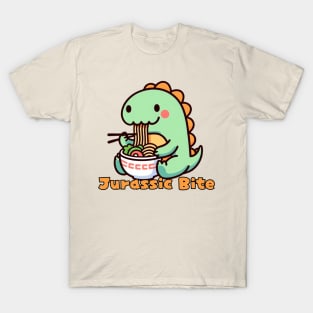 Ramen life dinosaur T-Shirt